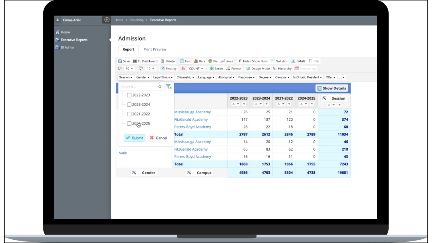 screenshot of LGI Education